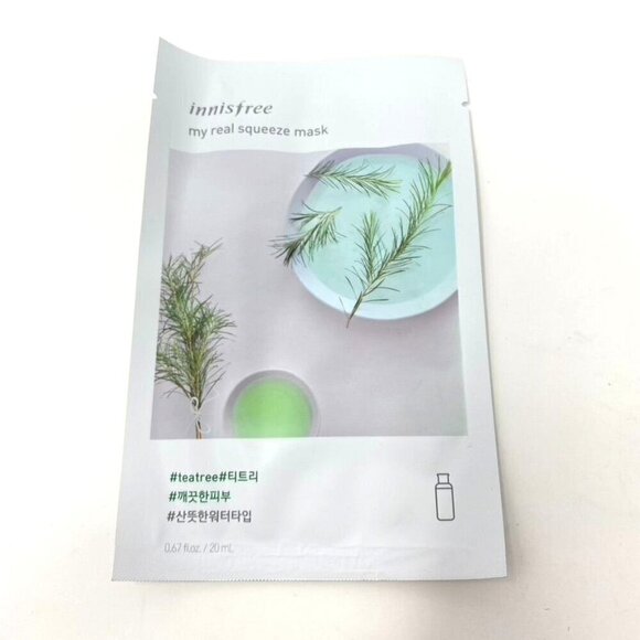 Innisfree My Real Squeeze Masks 3 Pack Korean Beauty - Picture 2 of 8